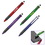 Custom Plastic Ballpoint Pen/Capacitive Stylus With 3-Color-Ink, Price/piece