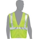 Blank Lime Class 2 Compliant Mesh Safety Vest