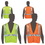 Blank Class 2 Compliant Mesh Safety Vest With Inside Pockets, Price/piece