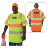 Custom Class 3 Compliant Highlight Safety T-Shirt