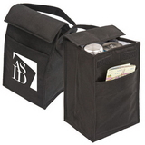 Custom 1906 Recycled Non-Woven Fabric Recycled Fabric Lunch Bag, 6-1/4 L x 10 H x 5-3/4 D