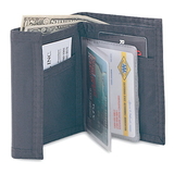 Custom 3014 420D Nylon Bi-Fold Wallet, 5L x 3-1/2H