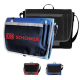 Custom 4029 600D Polyester Express Messenger Brief (with Ear Phone Outlet & Rear ID Pocket), 14L x 11H x 3-1/2D