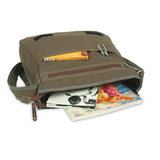 Custom 4217 SoCal Canvas Messenger Bag, 13-3/4L x 12H x 4-1/2D