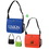 Custom 4227 Non Woven Convention Messenger Bag, 14L x 12H x 4D, Price/piece