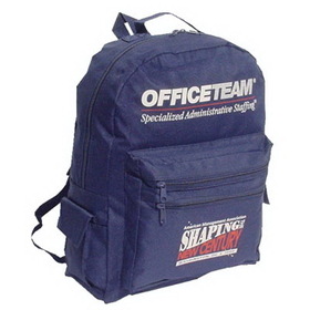 Custom 6001 600D Polyester School Backpack, 12 L x 15 H x 5 D