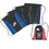 Custom 6208 90gsm non-woven fabric Eco Drawstring Bag w/Zipper Front Pocket, 15 L x 18 H, Price/piece