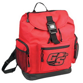 Custom 6525 600D Polyester Backpack w/Reflector, 13 L x 17-1/2 H x 7 D