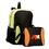 Custom 6809 600D Polyester with Vinyl Back Convertible Backpack, 12 x 18 H x 7 D, Price/piece