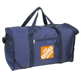 Custom 7041 Nylon foldable Duffel Bag, 20 L x 12 H x 10 D