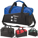 Custom 7901 600D Polyester E-Runner Sports Bag, 18 L x 11 H x 8-1/2 D