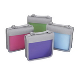 Custom 8004 Translucent PVC Music Color 24-CD Case, 6-1/4 L x 6-1/4 H x 1-3/4 D