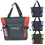 Custom 9006 600D Polyester Deluxe Adjustable Strap Tote, 18 L x 15 H x 5 D, Price/piece