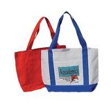 Custom 9031 Classic Solid Color Polyester Tote, 19 L x 12 H x 4-1/2 D