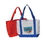 Custom 9031 Classic Solid Color Polyester Tote, 19 L x 12 H x 4-1/2 D, Price/piece