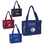 Custom 9033 Solid Color Polyester Mesh Tote, 19 L x 12 H x 4-1/2 D, Price/piece