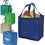Custom 9099 90gsm non-woven fabric Reusable Grocery Tote, 12-1/2 L x 13-3/4 H x 8-1/2 D, Price/piece