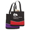 Custom 9852 600D Polyester Two Tone Value Tote, 13-1/2 L x 14 H x 1 D, Price/piece