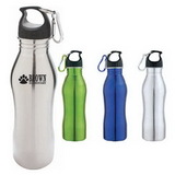 Custom DW1114 20 oz. Trainer Stainless Steel Water Bottle, 2-9/10 W x 9-1/2 H