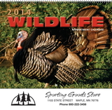 Custom 280 Wildlife Wall Calendar - Spiral
