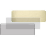 Custom CLKBNK1 Blank Click-It Aluminum Name Badge (Standard size 1