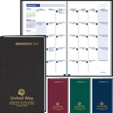 Custom RR3421 Monthly Format Planner Stitched To Cover 2021