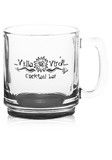 Custom 9 oz. Glass Coffee Mugs