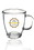 Blank 11.75 oz. London Glass Coffee Mugs