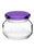 Blank 8oz Arc Flat Lid Elevation Candy Jars, Glass, 4.35" W x 3" H, Price/each