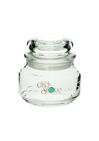 Blank 8oz Arc Elevation Candy Jars, Glass, 4.35" W x 3" H
