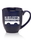 Blank 16oz Bistro Coffee Mugs, Stoneware, 4.1" H x 3.9" Rim x 2.1" W, Price/each