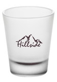 Blank 1.75 oz. Frosted Glass Shot Glasses
