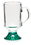 Blank 10oz Arc Footed Sports Glass Mug, Glass, 2.75" W x 5.5" H, Price/each