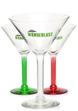 Custom A8485 8.5 oz. Libbey Salud Grande Wedding Martini Glasses, 4.75