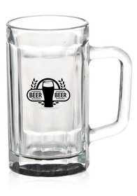 Blank 15 oz. Sports Fan Glass Beer Mugs