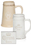 Blank 17 oz. Ceramic Stoneware Tankard Beer Mugs, Stoneware, 6.45" H x 2.75" R x 3.75" B, Price/each
