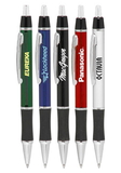 Blank Metallic Action Writing Pens, Metal, 0.6" Width Including Clip x 6" Length