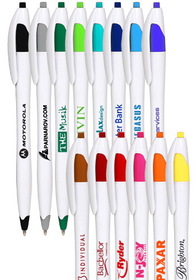 Blank Derby Ballpoint Pen, Plastic, 0.65" W x 5.75" H
