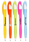 Blank Derby Tropical Ballpoint Pens, Plastic, 0.65