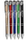 Blank Ballpoint Aluminum Pens, Metal, 5.38" W x 0.5" H, Price/each