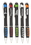 Blank Racetrack Ballpoint Pens, Plastic, 5.5" W x 0.65" H, Price/each