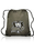 Blank Classic Nylon Drawstring Bags, 210D Nylon, 14"W x 16.5"H, Price/each
