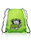 Blank Classic Nylon Drawstring Bags, 210D Nylon, 14"W x 16.5"H, Price/each