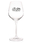 Blank 13 oz. Lead Free Crystal Wine Glasses, Lead Free Crystal Glass, 8.52" H x 2.41" R x 3.07" B, Price/each