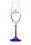 Blank 8 oz. Lead Free Crystal Champagne Flutes, Lead Free Crystal Glass, 9.44" H x 1.77" R x 2.75" B, Price/each
