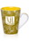 Blank 13 oz. Two-Tone Decal Coffee Mugs, Stoneware, 3.375"W x 4.24"H, Price/each