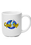 Blank 16 oz Glossy Coffee Mugs, Stoneware, 3.5" Rim x 2.5" Base x 4.25" Height, Price/each