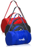 Blank Sporty Duffel Bags, 210D Polyester, 17