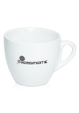 Personalized White Coffee Mugs, Stoneware, 3