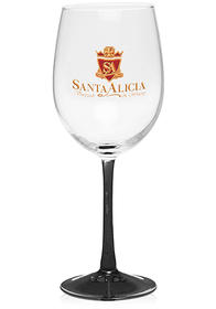 Blank Arc Cachet 16 oz White Wine Glasses, 8 3/4" H x 2 3/4 Rim x 3" Base